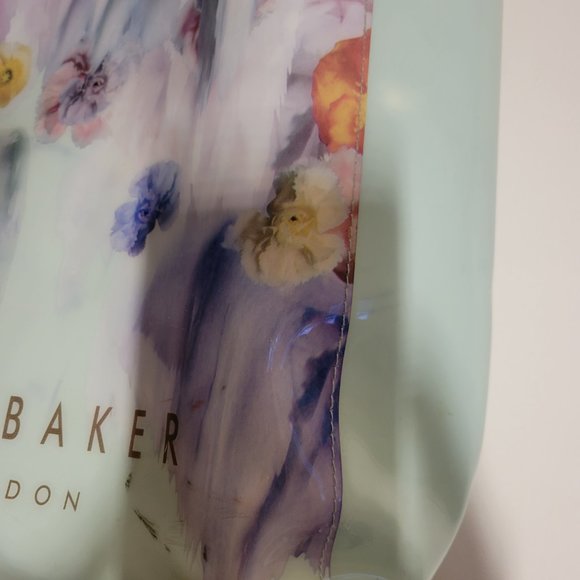 Ted Baker Multicolor Double Handle Inner Pocket Women's Tote Shoulder Handbag - Picture 4 of 16